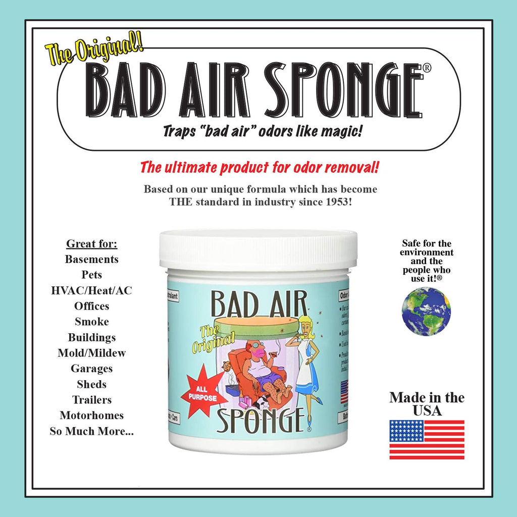 Bad Air Sponge Odor Neutralizer, 1-Pound