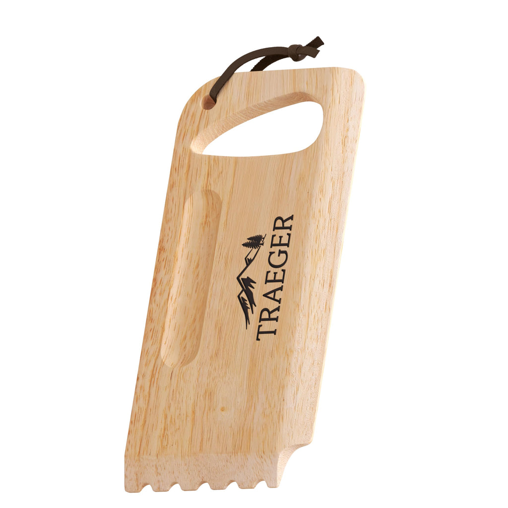 Traeger BAC454 Wooden Scape Grill Scraper, Wood
