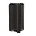 Blackstone 5553 Pre-Seasoned Cast Iron Griddle Press Medium Heavy Duty-Meat, Burger, Bacon, Steak, Panini, Sandwich, Sausage Heat Resistant Rubber Handle-10” x 5.5” (Rectangle), Black