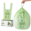 SUPERBIO Compostable Food Scrap Bags,49.2L. Certified by BPI (commercially compostable only), Seedling,OK compost HOME and OK compost INDUSTRIAL, 30 Count