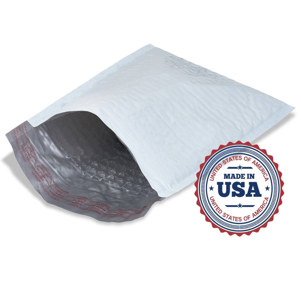 Sales4Less #5 Poly Bubble Mailers 10.5X16 Inches Padded Envelope Mailer Waterproof Pack of 10, White