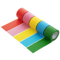 Mr. Pen- Colored Masking Tape, 16 Yards Per Roll, 2 Inch Wide, 5 Rolls, Painters Paper, Craft, Art, Labeling, Colorful