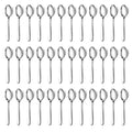 Pleafind 36-Pcs Teaspoons Set, 6.2 Inch Spoons Silverware, Stainless Steel Tea Spoons, Small Spoons, Mirror Polished Teaspoon, Dessert Spoons for Home, Restaurant, Dishwasher Safe