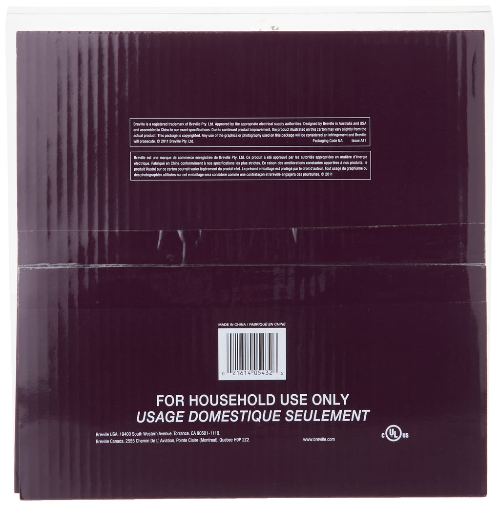 Breville 11-Inch Pizza Pan, Non Stick - BREBOV450PP11