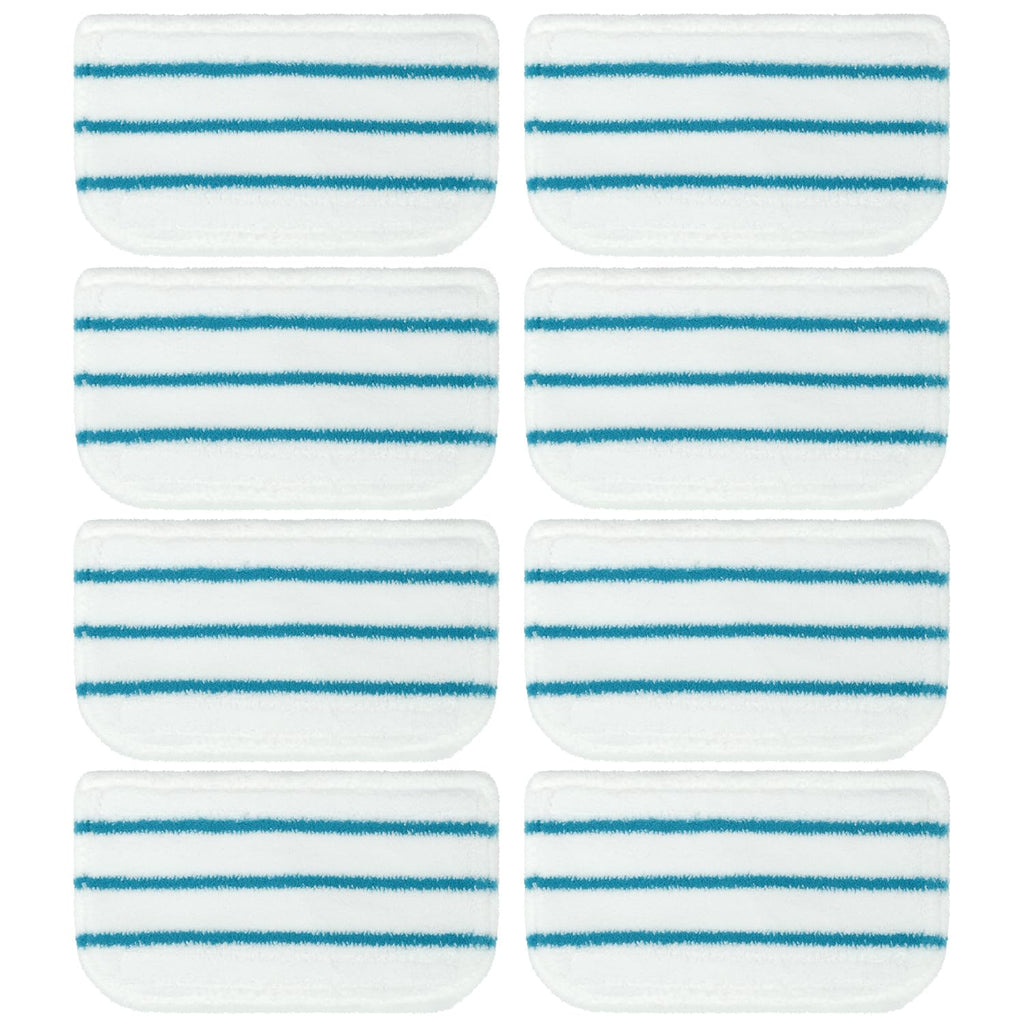 8 Pack Steam Mop Pads Replacement Compatible with Black+Decker Steam Mop SM1600, SM1610, SM1620, HSM13E1, HSMC1300FX, HSMC1321, HSMC1361SG SMP20 Black and Decker Steam Mop Pads for Floor Cleaning