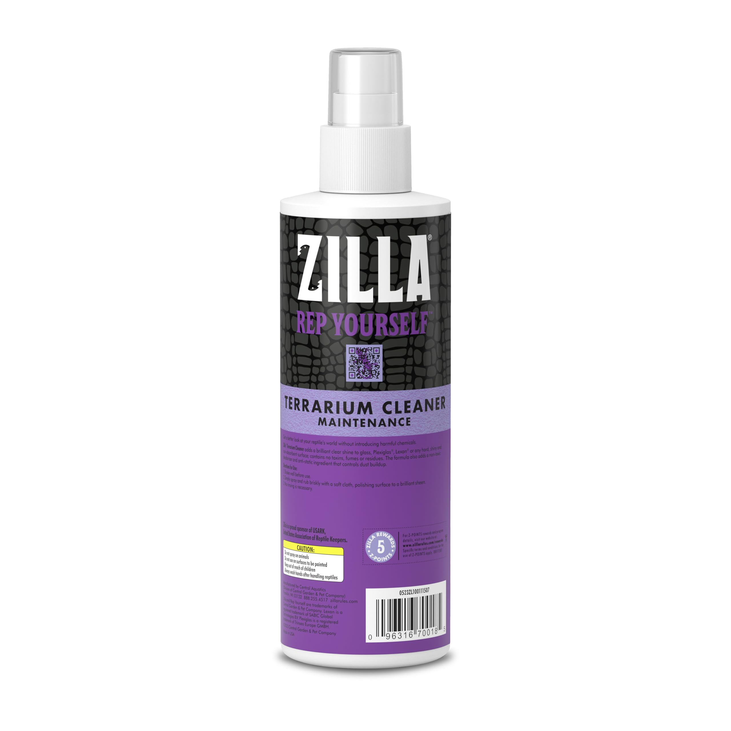 Zilla Reptile Terrarium Cleaner, 2 x 7.4 x 2