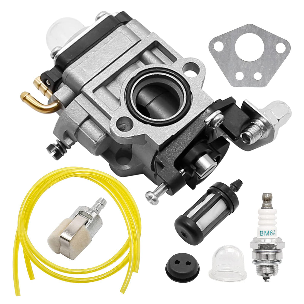 Mc43 300486 Carburetor Replacement for Earthquake Tiller Parts 43cc Cultivator, Carb for Powermate Pea438 Pcv43 We43 We43ce We43e
