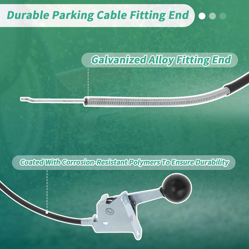 PARSLUCK No.946-04829A Throttle Cable for Craftsman for Cub Cadet for Troy Bilt for Yard Machines for MTD Mowers Replace 746-04829A Lawn Mower Throttle Cable