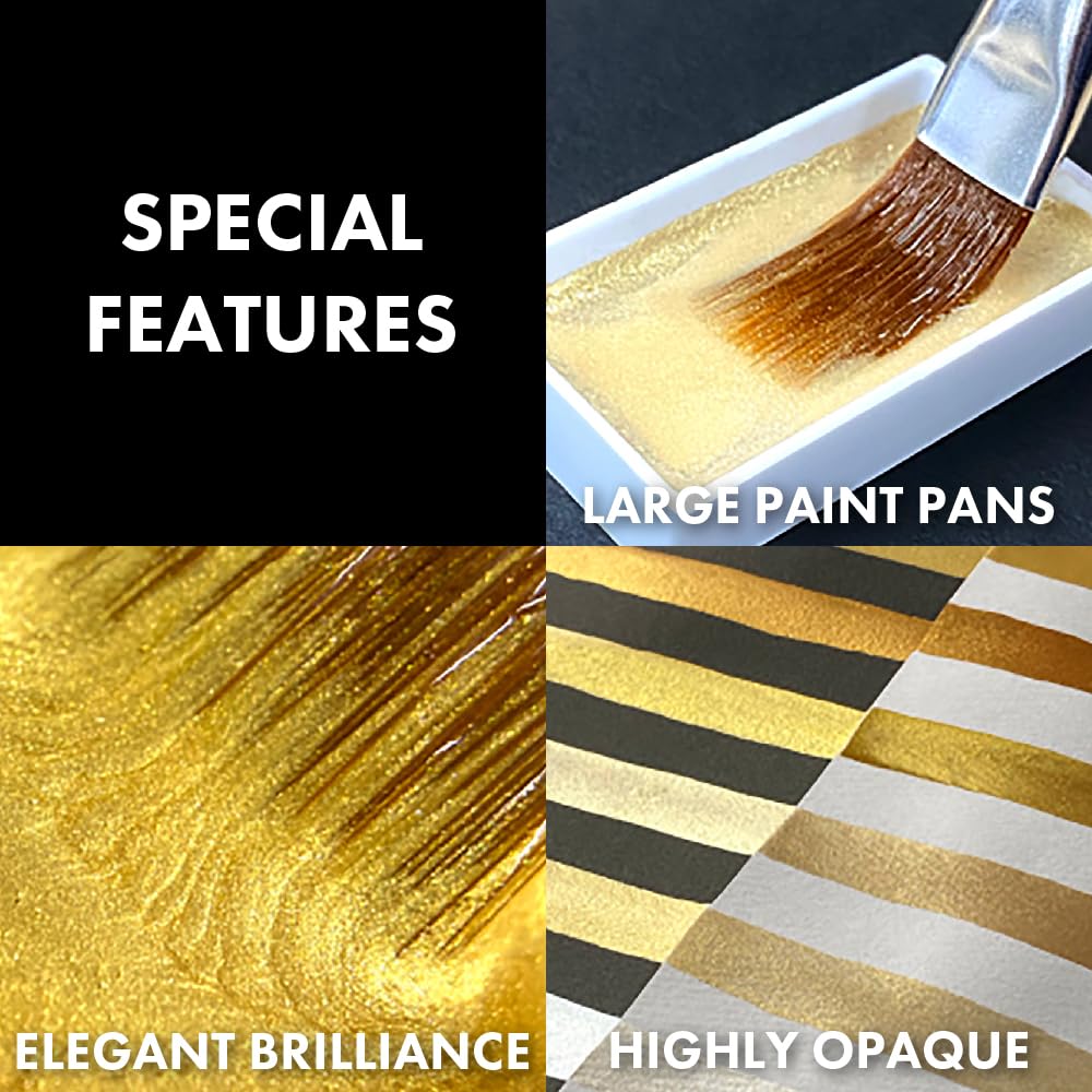 Kuretake Gansai Tambi Starry Colors 6 Color Set