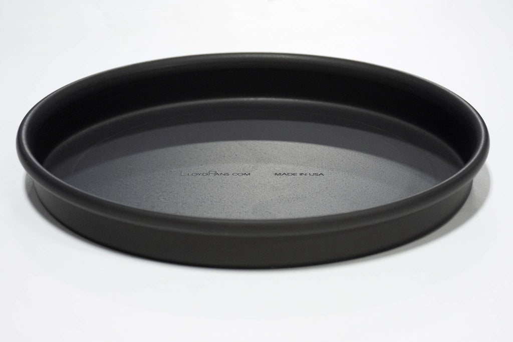 LloydPans Straight Sided Pizza Pan 10 Inch by 1 Inch - PSTK