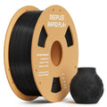DEEPLEE Rapid PLA Plus Filament 1.75mm, High Speed 3D Printer Filament Up to 600mm/s, PLA+ Filament Dimensional Accuracy +/- 0.02 mm Fits Most FDM 3D Printer, Cardboard Spool Black 1kg