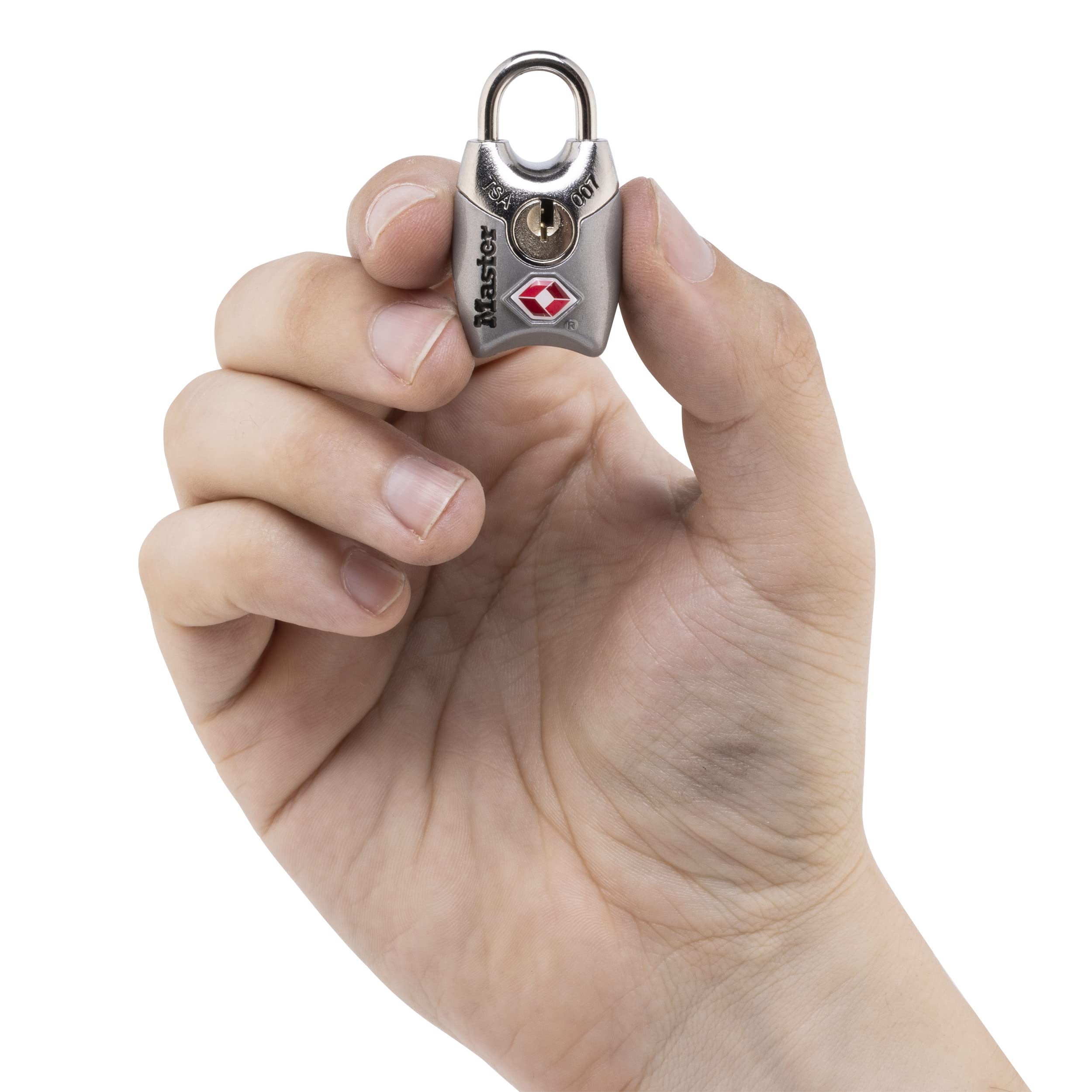 Master Lock 4689Q TSA Accepted Padlocks with Keys, 4-Pack