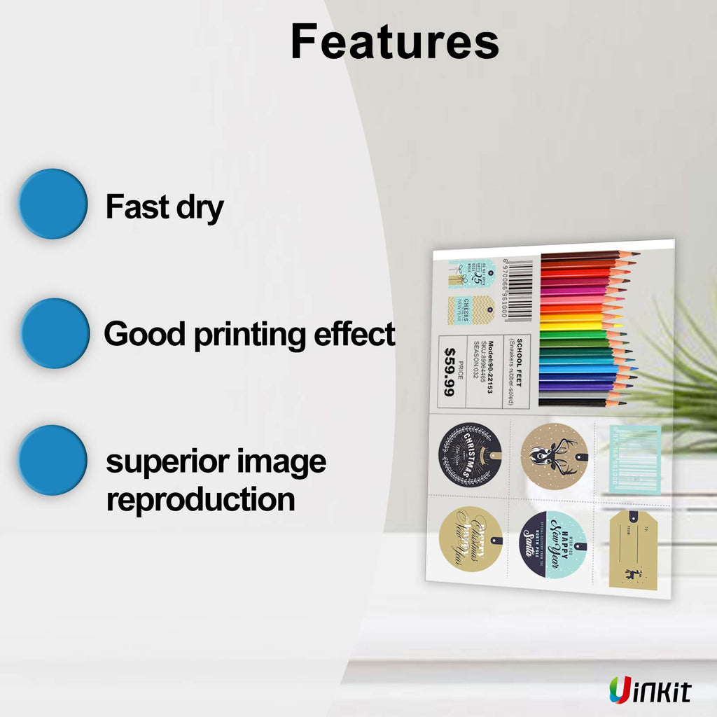 Uinkit Inkjet Printable Transparency Film OHP 20 Sheets 11x17 Overhead Projector Screen Printing Acetate Sheets for Dye Ink Jet Printer Clear Transparent Film(11x17inches-20sheets)