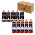 PGI-35 CLI-36 Ink Cartridges for Canon PIXMA TR150 TR152 TR160 iP110 iP100 mini260 mini320, 10 Pack Replacement 5 Black 5 Tri-Color