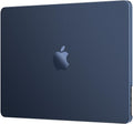 EooCoo Compatible with MacBook Air 13 inch Case M5 A3449 M4 A3240 M3 A3113 M2 A2681 2026-2022, Ultra Thin Armor, Seamlessly Fits, 100% Match Color, Air 13.6 Protective Hard Shell, Midnight Clear