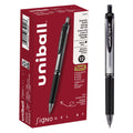 uni-ball Signo RT Rollerball Gel, Gel Retractable Roller Ball Pen Medium-0.7mm, 12 Pack, Black Ink (65940)