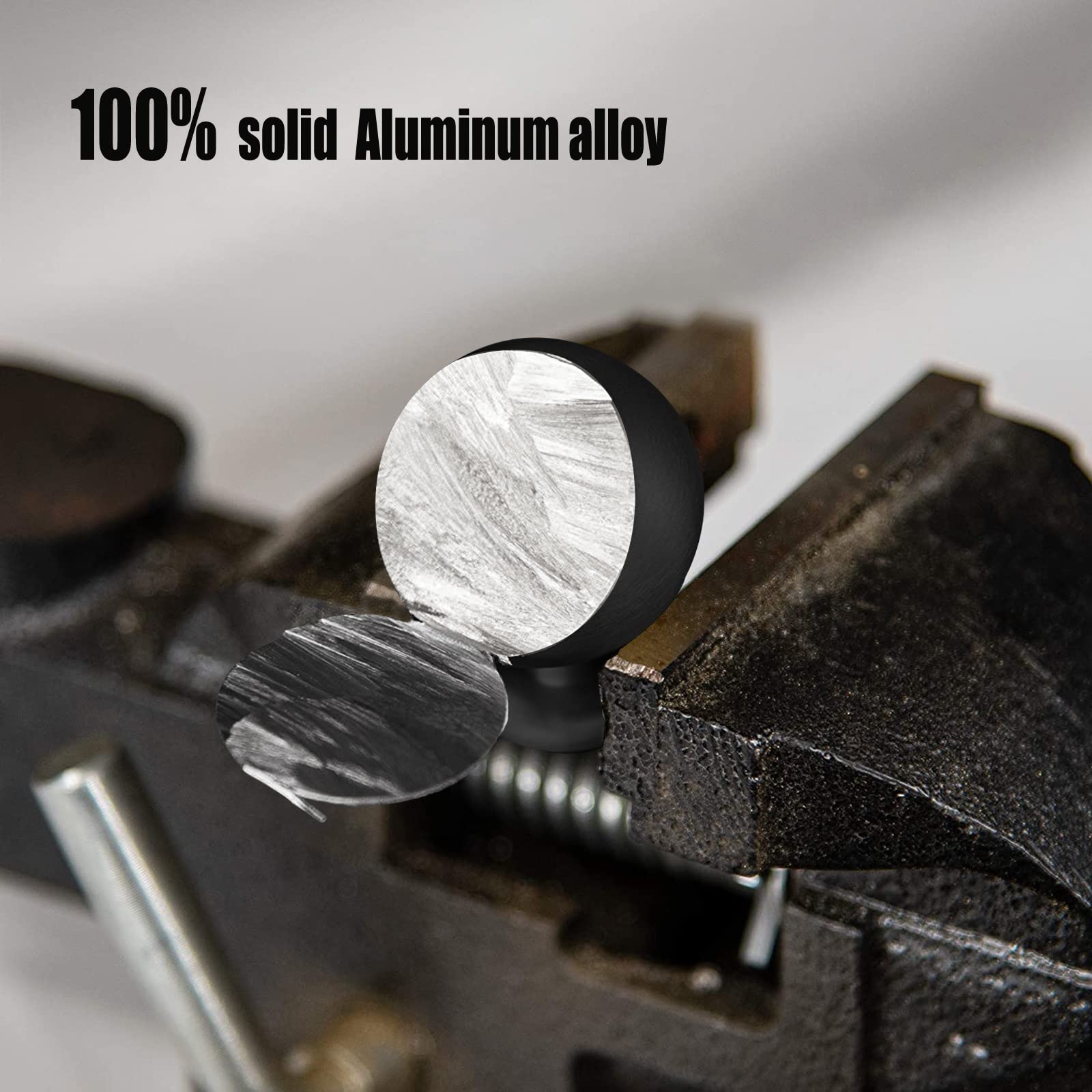goldenwarm 10 Pack Cabinet Knobs Black Knobs for Cabinet Black Cabinet Knob Dresser/Drawer/Kitchen Cabinet Cupboard Hardware Diameter: 1Inch(25mm)