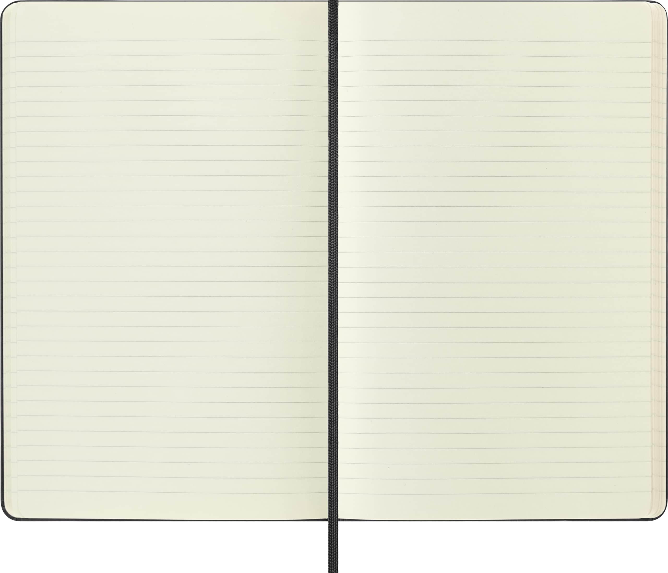 Moleskine Classic Notebook, Hard Cover, Large (5" x 8.25") Ruled/Lined, Black, 240 Pages