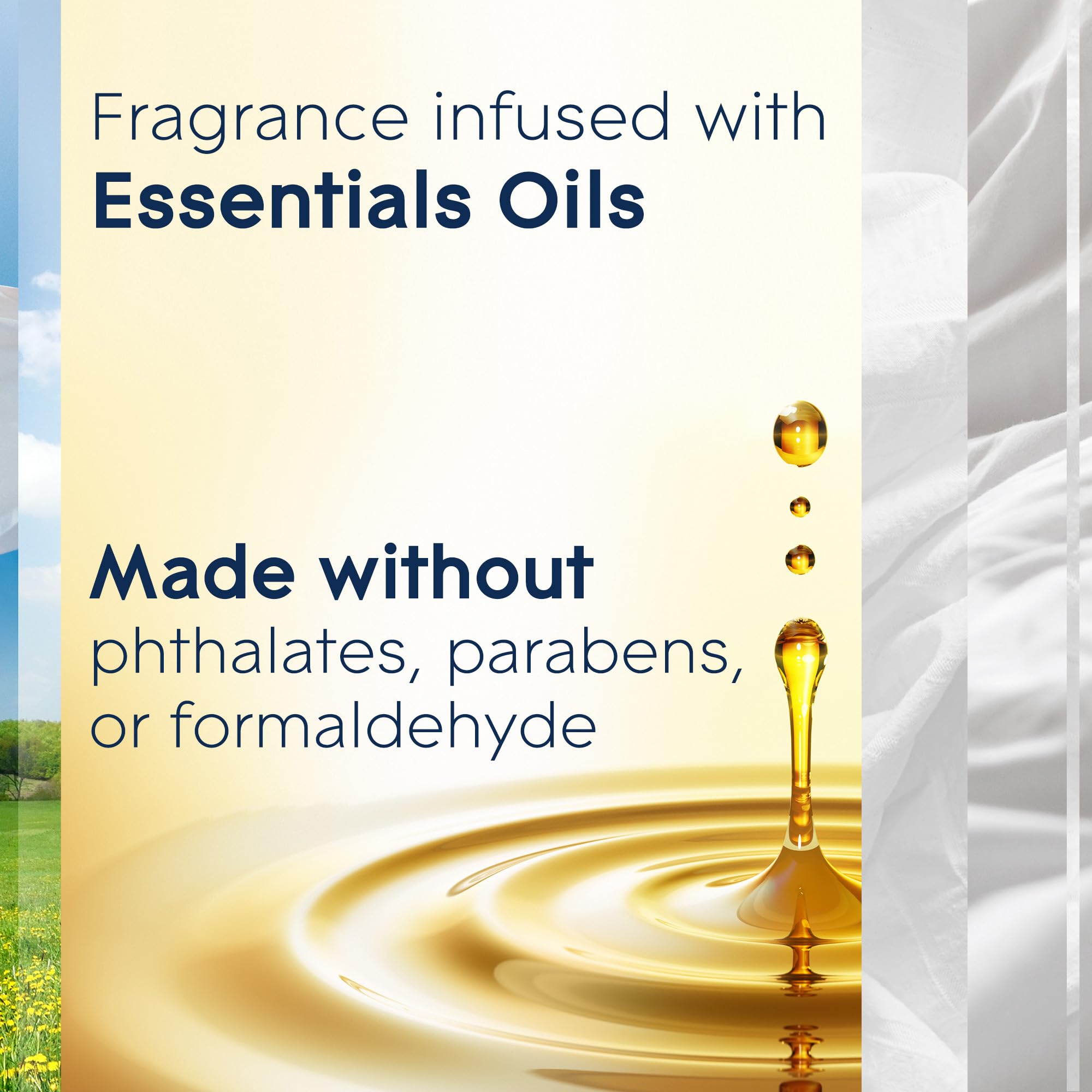 Glade PlugIns Air Freshener Oil Refill Kit, Scented and Essential Oils for Home and Bathroom, Clean Linen, 2 Warmers + 6 Refills