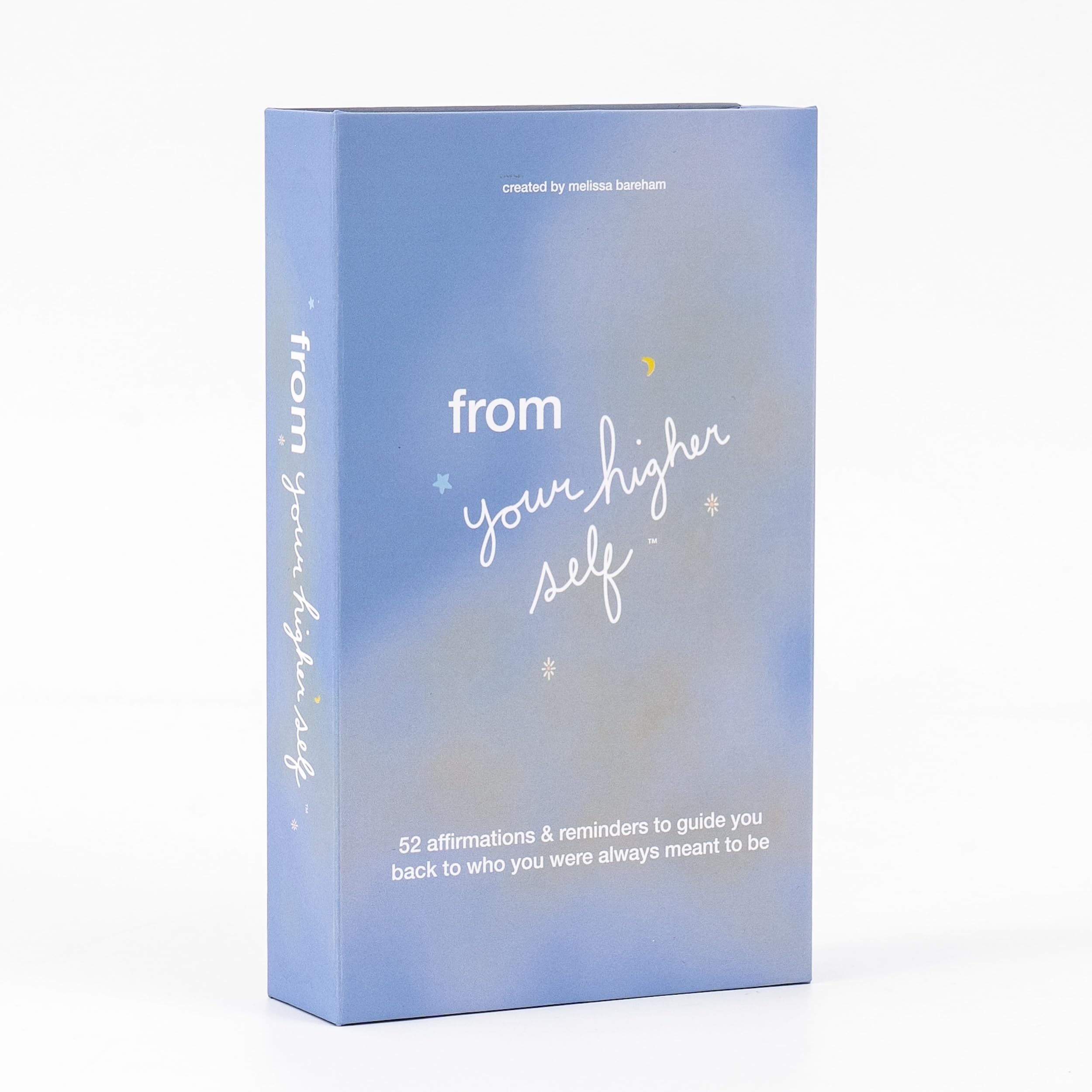 From Your Higher Self Affirmation Cards | 52 Reminders to Awaken Your Soul Purpose & Remember Who You Were Always Meant to Be, Daily Inspirational Guidance Deck for Women