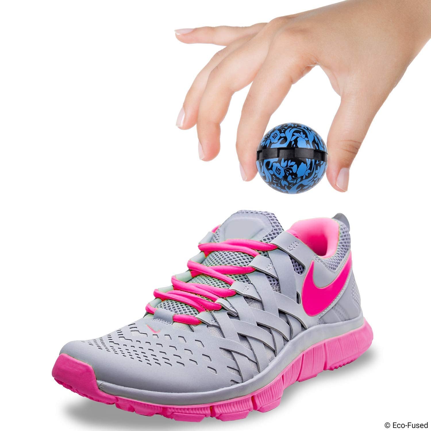 Eco-Fused Deodorizing Balls for Sneakers, Lockers, Gym Bags - 8 Pack - Neutralizes Sweat Odor - Also Great for Homes, Offices and Cars (Ocean Fresh - 8 Pack)