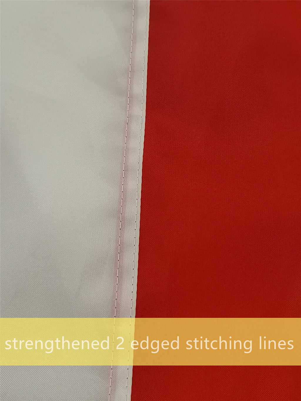 Canada flag Canadian Flag 3x6FT -(90x180cm) Embroidered Maple Leaf with Sewn Stripes Outdoors Indoors 210D Heavy Duty Polyester Flag Brass Grommets …