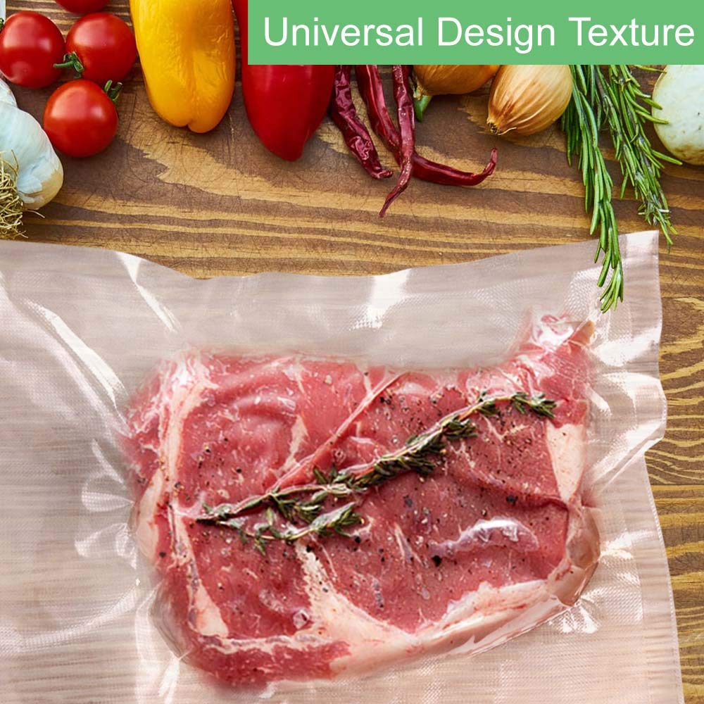 O2frepak 6Pack 8"x20'(3Rolls) and 11"x20' (3Rolls) Vacuum Sealer Bags Rolls with BPA Free,Heavy Duty Vacuum Sealer Storage Bags Rolls,Cut to Size Roll,Great for Sous Vide