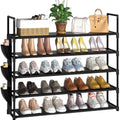 Shoe Rack 5 Tier Shoe Organizer Shoe Storage 20-25 Pairs for Closet Entryway Shoes Holder Space Saving Tall Shoes Shelf for Bedroom Garage Door