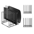 2-Pack Cutting Board Organizer, Kitchen Cabinet Organizer Storage Rack, Divided 5 Slots Holder Stand for Baking Cookie Pan, Cookie Sheets Organizer for Kitchen Countertop