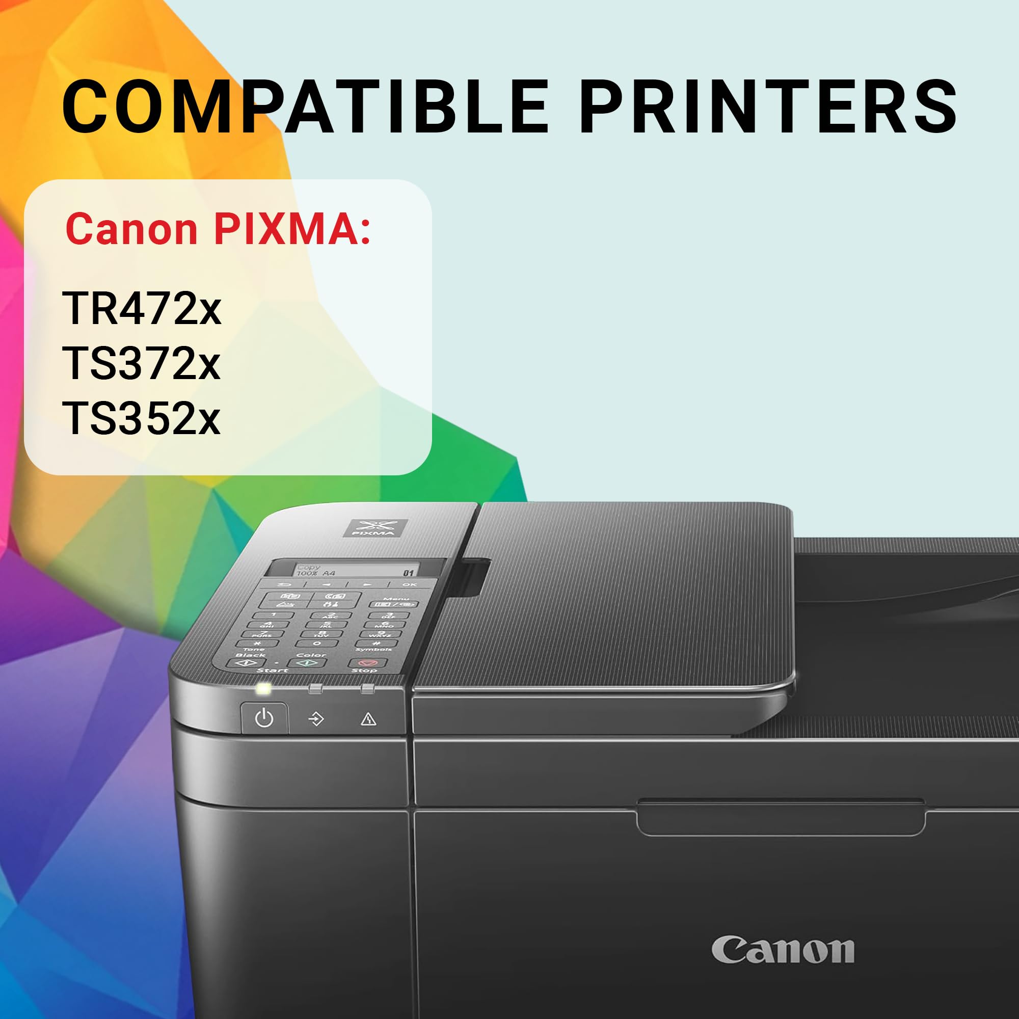 Canon Genuine Ink Cartridges PG-275 Black (1 Count), Original Canon Printer Ink for PIXMA TR4720 / TS3720 / TS3520 Series Printers
