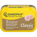Ohropax Reusable Wax/Cotton Ear Plugs (12 Plugs Total) - Ear Plugs for Sleeping Noise Cancelling, Swimming, Shooting Ear Protection, and a snoring Solution