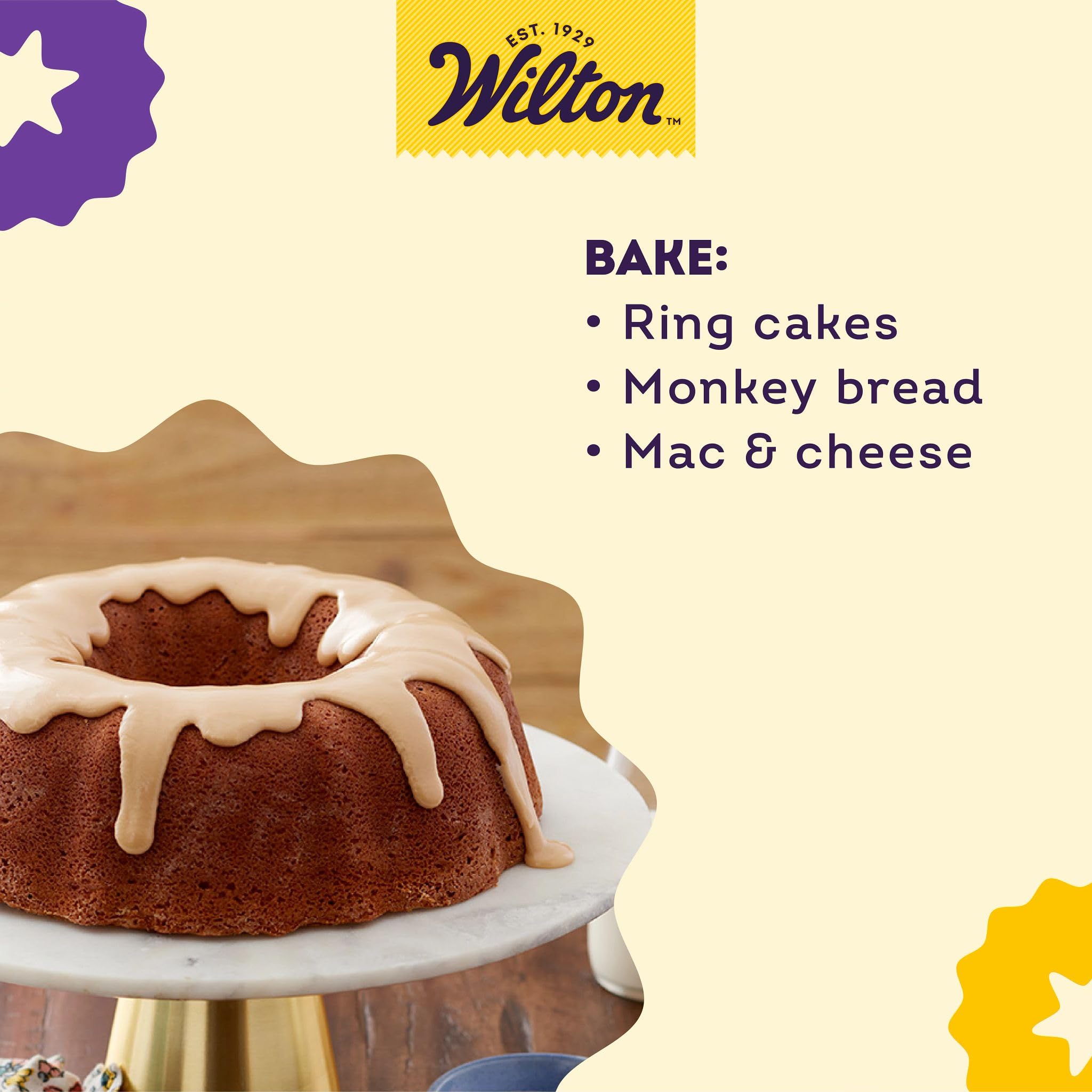 Wilton Perfect Results Premium Non-Stick 9.51-Inch Fluted Tube Pan