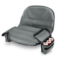 Lawn Tractor Seat Cover with Two Side Pockets, Waterproof 600D Oxford Riding Mower Seat Covers, Fits for 12.2-14.2inches Back High Seat