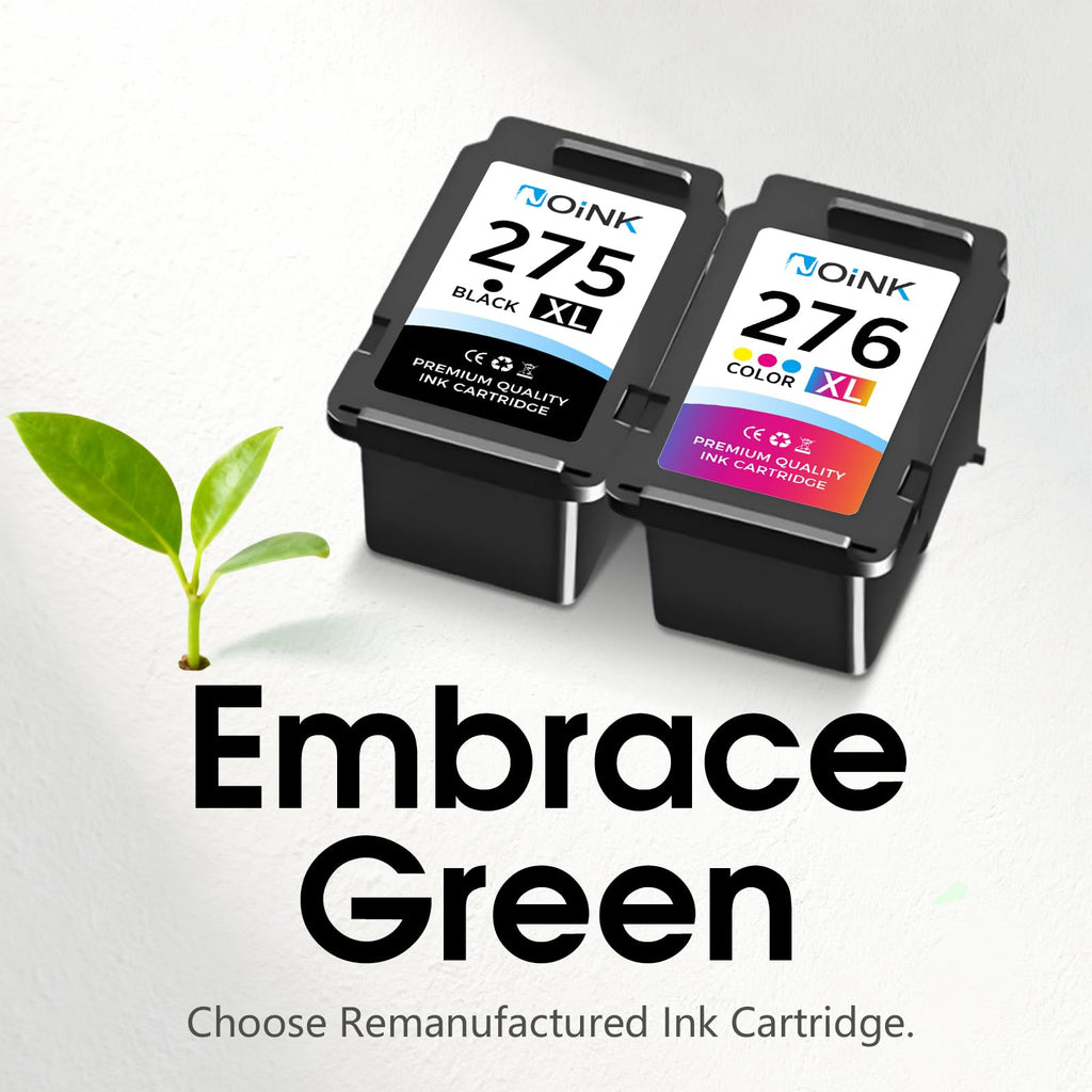 275XL Black Ink Cartridges High Yield Replacement for Canon PG-275 XL – Compatible with Pixma TS & TR Series Printers, TS3520 TS3720 TR4720 TR4722, 2 Pack