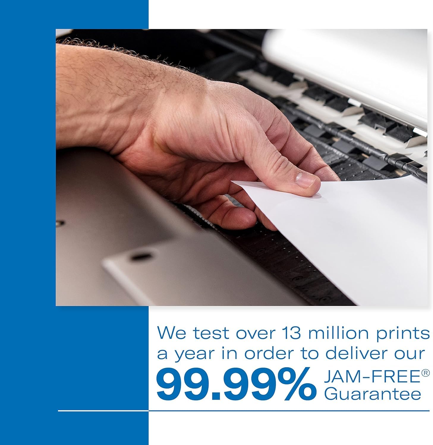 Hammermill Paper, Premium Laser Print Paper 8.5 x 11 Paper, Letter Size, 3 Hole, 24lb Paper, 98 Bright, 1 Ream / 500 Sheets (107681R)