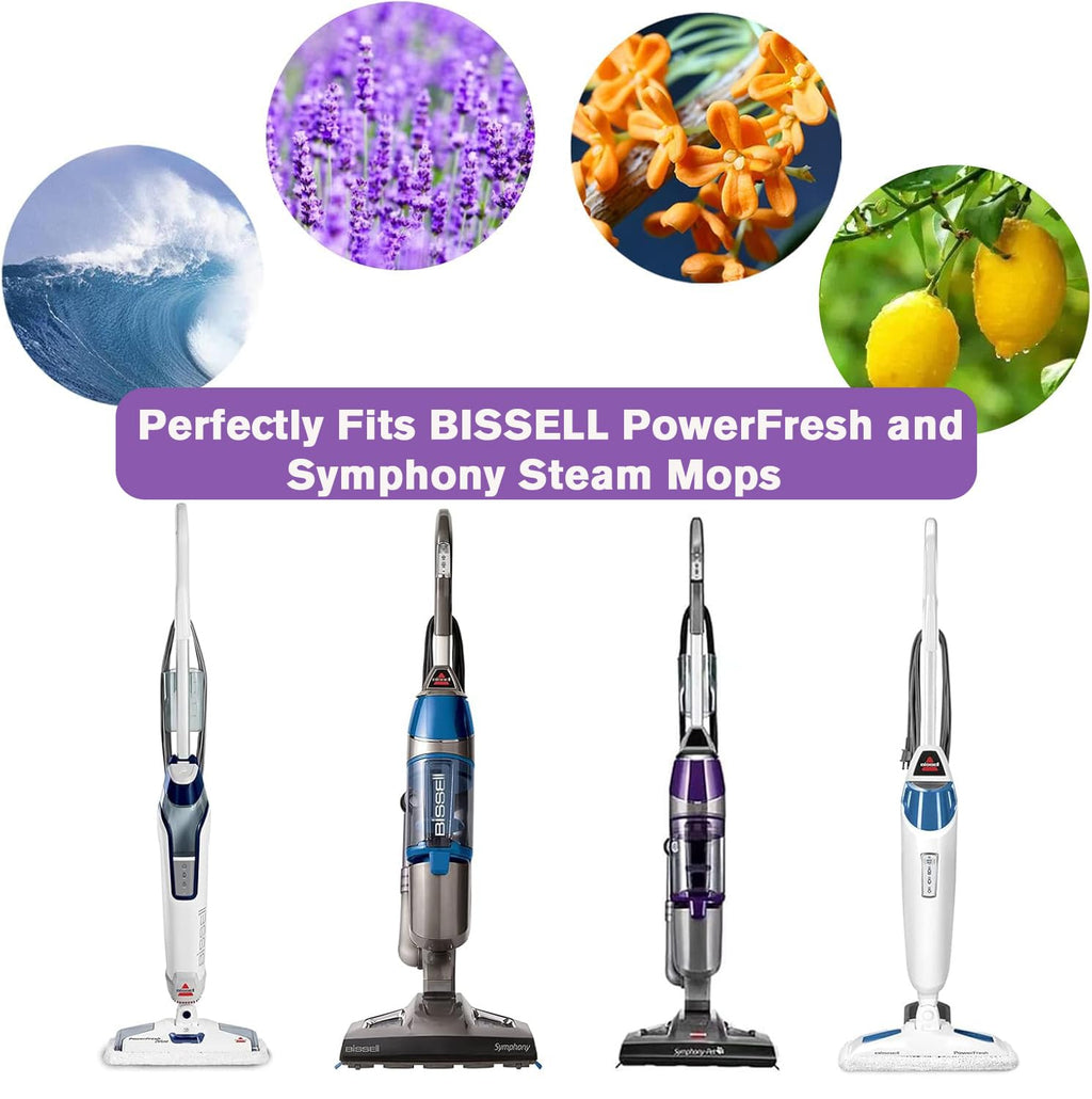 16 Pack Steam Mop Scent Discs Compatible with Bissell Powerfresh and Symphony Series, Fits Model 1940, 1806, 1132
