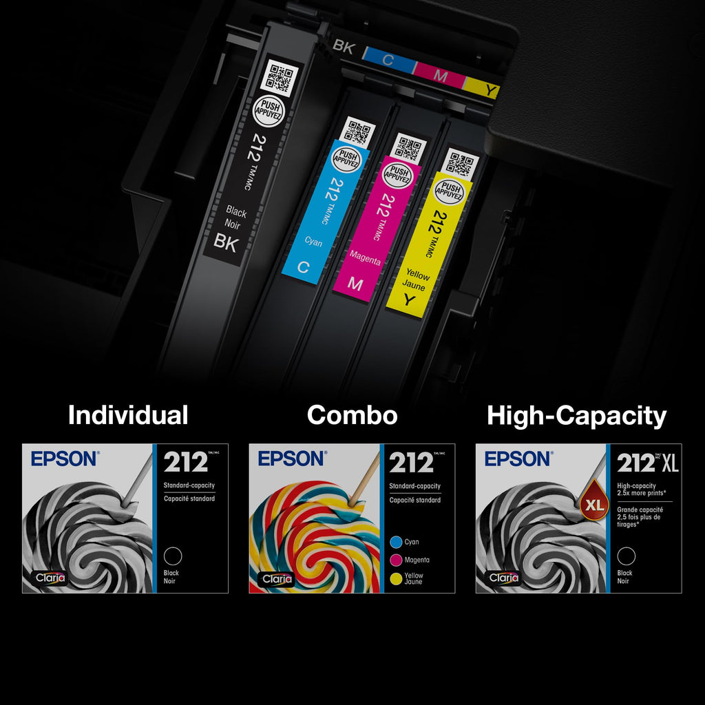 T212 Standard Capacity Black Ink Cartridge, 1 Size