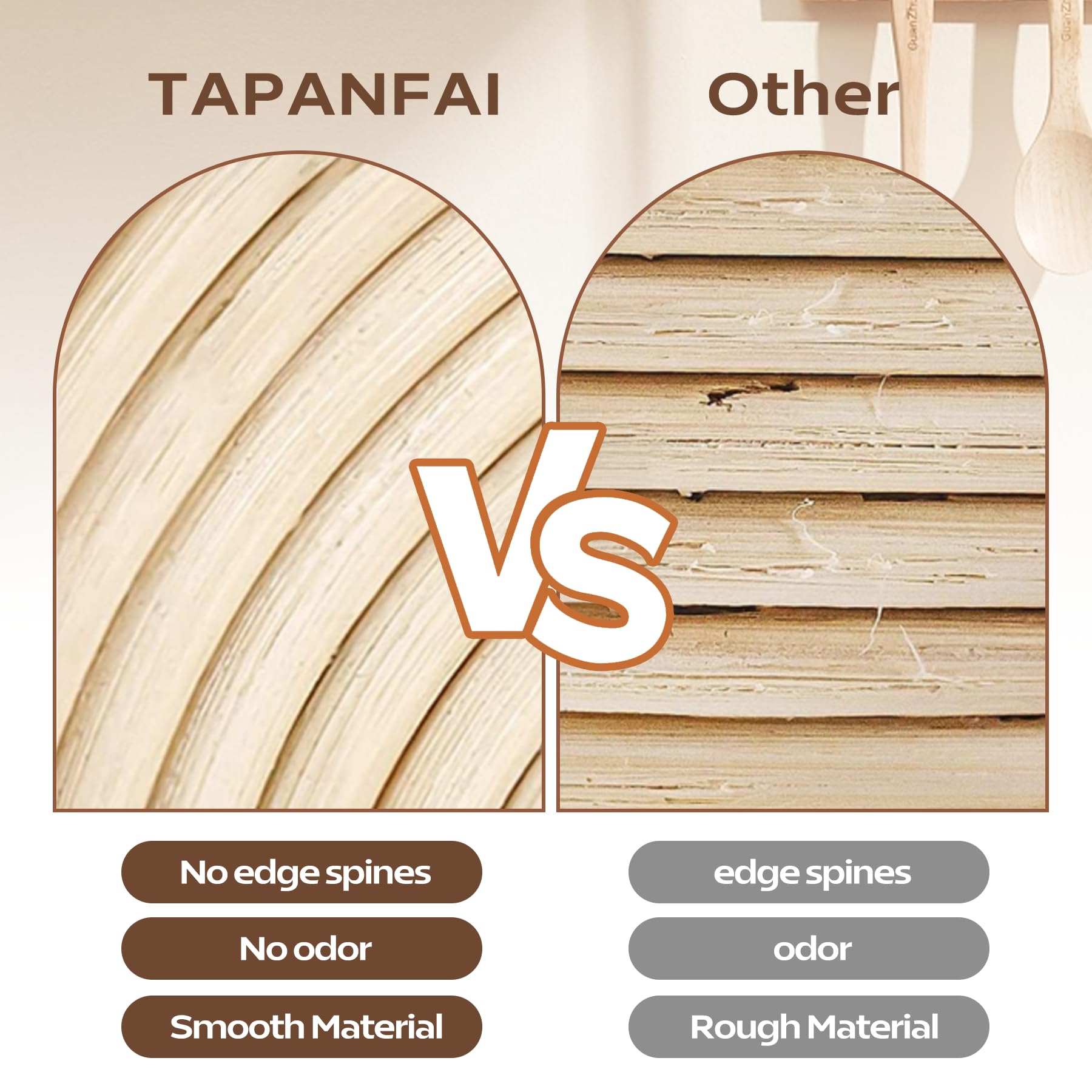 TAPANFAI 2 Pack Oval Bread Proofing Basket, 10 inch Sourdough Bannetons Bortform Proving Rattan Basket with Linen Liner Cloth, Bread Basket, Great for Professional