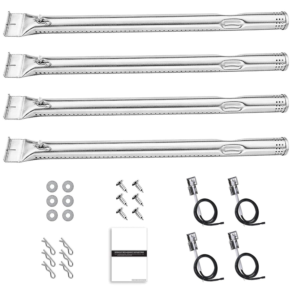 GFTIME 15 15/16" Replacement Grill Burner for Kenmore, Charbroil 463246909, 463247009 and Master Chef 85-3040-4, 85-3041-2, 85-3044-6, 85-3045-4, E500, G45301, G45302, G45303, G45304, G45307N, G45308