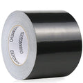 CHUANGSEED 1Roll Multi-Purpose Tape Black Heavy Duty Duct Tape 3Inches X 55Yds Wide Tape Strong Duct Tape Residue Free for Crafts and Repair Black Duct Tape