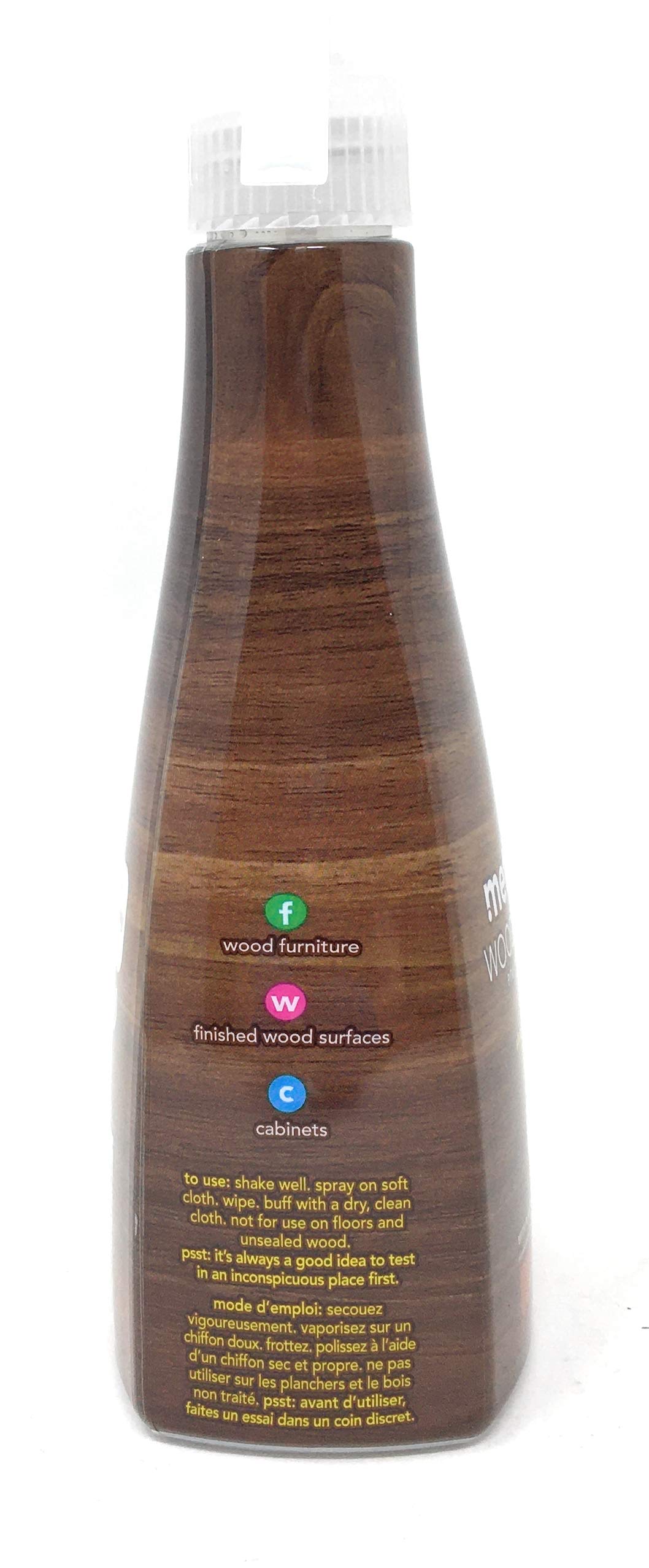 Method Wood Polish, Almond, For Wood Surfaces, Furniture and Cabinets, 14 Ounces (Pack of 1)
