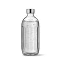 aarke Glass Bottle, Exclusively Compatible with Carbonator Pro Sparkling Water Machine, Stainless Steel Cap, Dishwasher Safe, 800 ml