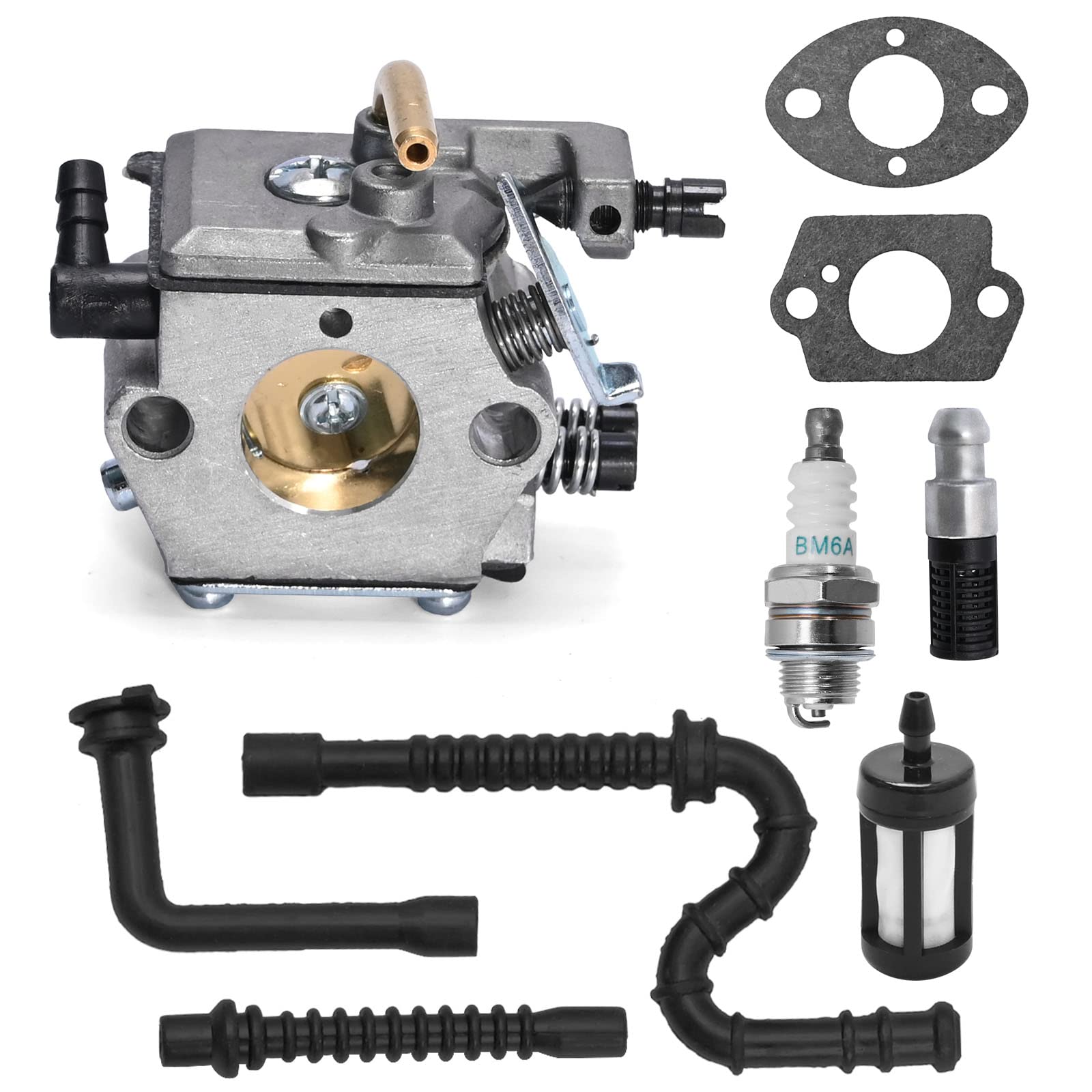 DUZFOREI WT-194 Carburetor Carb Kit Replacement for Stihl 024 026 MS240 MS260 WT-403A WT-403B Chainsaw, Replace# 1121 120 0611