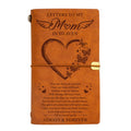 Memorial Gifts for Loss of Mom, Letter to Mom in Heaven Leather Journal, Sympathy Gifts for Loss of Mom, In Memory of Mom, Mom Memorial Gifts, Bereavement Remembrance Condolence Gifts for Loss of Mom