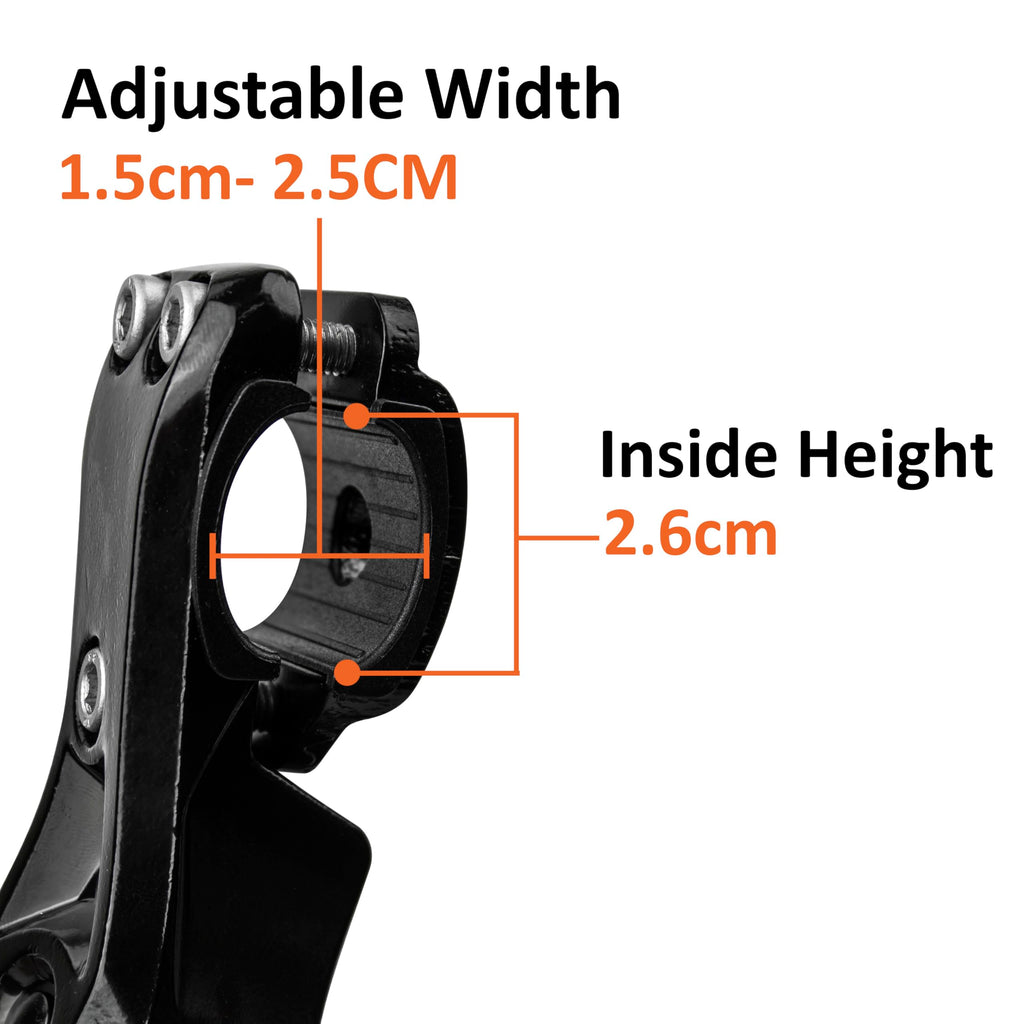 BV Bike Kickstand - Alloy Adjustable Height Rear Side Bicycle Kick Stand, for 24" - 28" Mountain Bike, Road Bike, BMX, MTB (Regular Duty - Black)