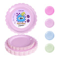 Leafory 50 Pack Disposable Paper Plates Set – Includes 25 7" Dessert Plates & 25 9" Dinner Plates – Heavy-Duty, Eco-Friendly, Perfect for Parties, Picnics, and Events, Purple