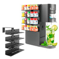 Flavor Pods Holder for Ninja Thirsti WC1001 Soda Maker, 20 Capacity Storage Rack for Ninja thirsty flavor pods, Compact & Durable Shelf for Ninja Thirsties Drink System Soda Machine (Shelf Only)