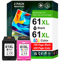 61XL Ink Cartridge Compatible for HP 61 Ink Cartridge Black Colour Compatible for Envy 4500 5530 4502 DeskJet 1000 2542 2540 3050 3050a OfficeJet 4630 Printer
