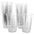 JIAYUYUARPY 60 Pack 8 Oz Disposable Graduated Clear Cups. Resin Mixing Cups for Epoxy Resin, Plastic Measuring Cups,Liquid Measuring Cups,Dry Measuring Cups,Baking Supplies