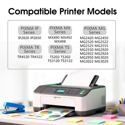 243XL Black Ink Cartridges High Yield Replacement for Canon PG-243 XL – Compatible with Pixma MG, TS, TR & MX Series Printers, MG2522 TS3122 TR4520 MX490, 2 Pack